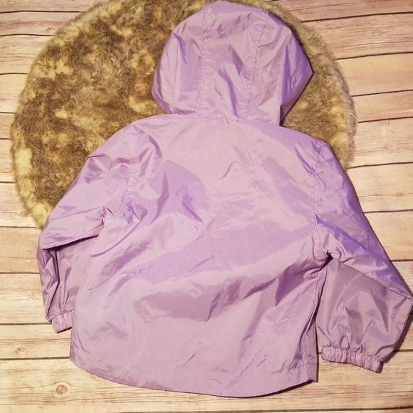 Osh Kosh Purple Windbreaker Jacket - Picture 2 of 3